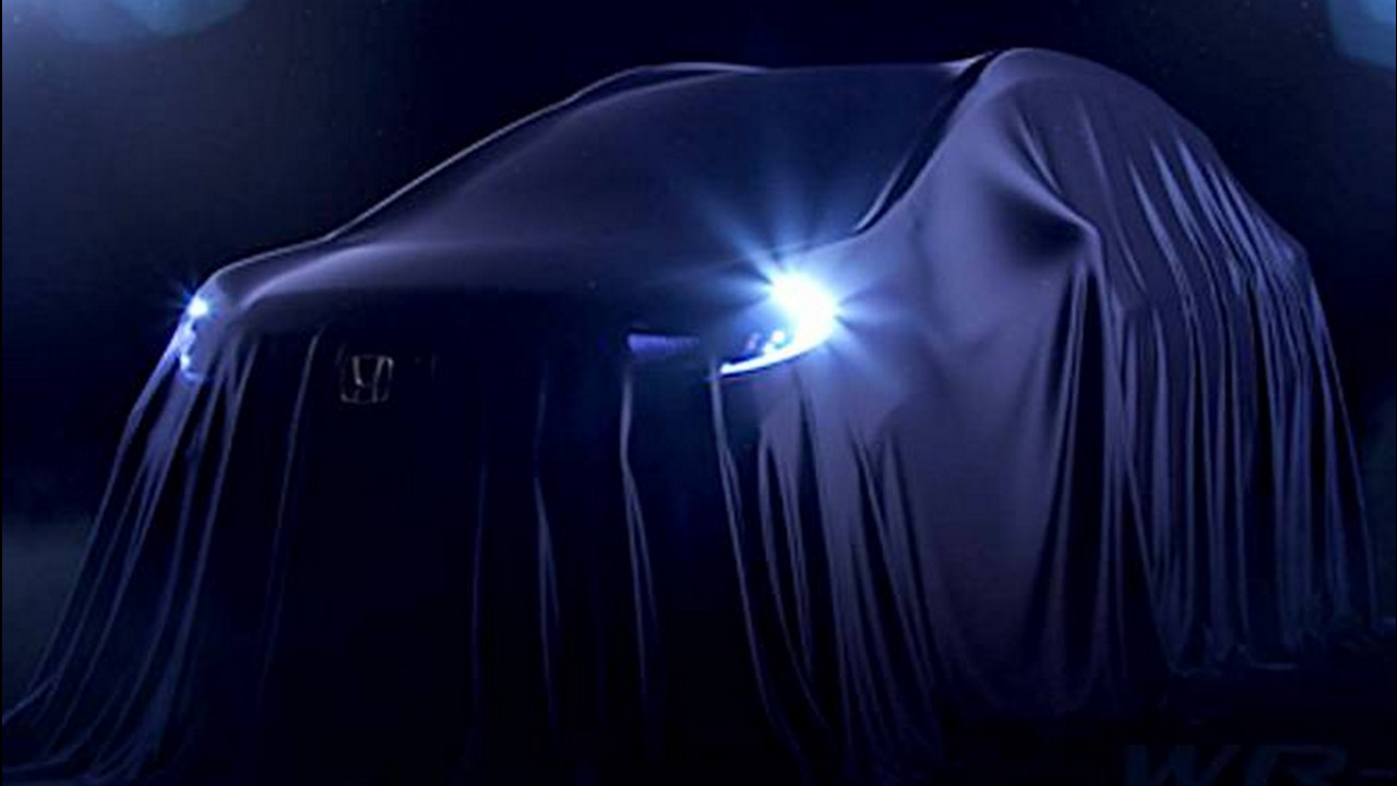 Honda mostra nova imagem do WR-V, que estreia no Salão de SP