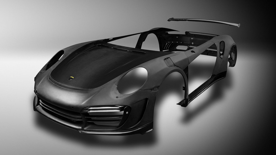 Porsche 911 Turbo carbon fiber body by TopCar