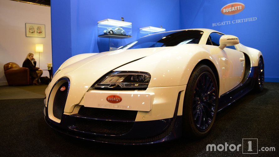 2017 - Bugatti Veyron à Rétromobile