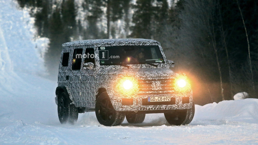 2018 Mercedes G Sınıfı ve G63 casus fotoğrafları