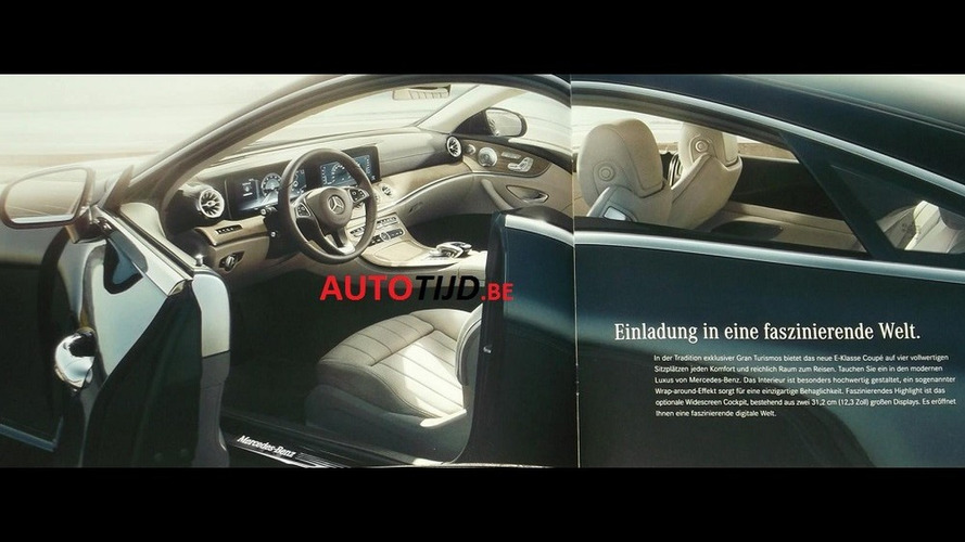 2018 Mercedes E-Class leaked brochure