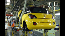 Opel Adam, la produzione