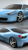 Ferrari 458 Italia - Babyblu