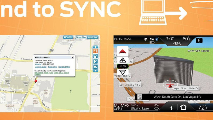 Ford adds Google Maps 'Send to SYNC' feature for free