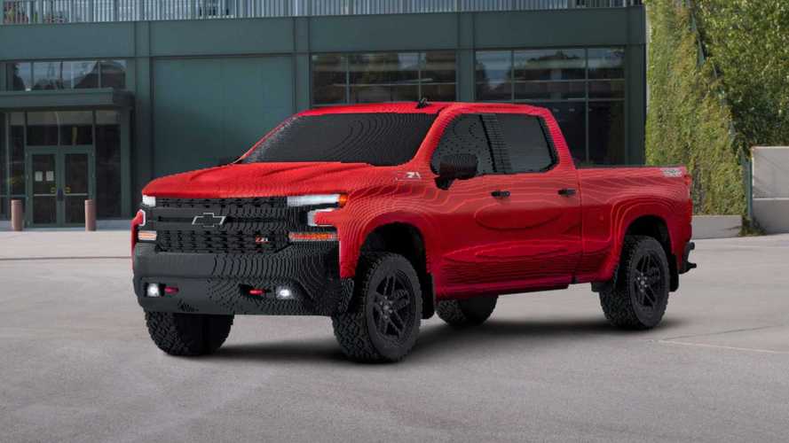 Chevy's First Full-Size Lego Model Is A Silverado Trail Boss