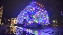 Drei VW Bulli, die am VW-Käfer-Wintertreffen teilnehmen