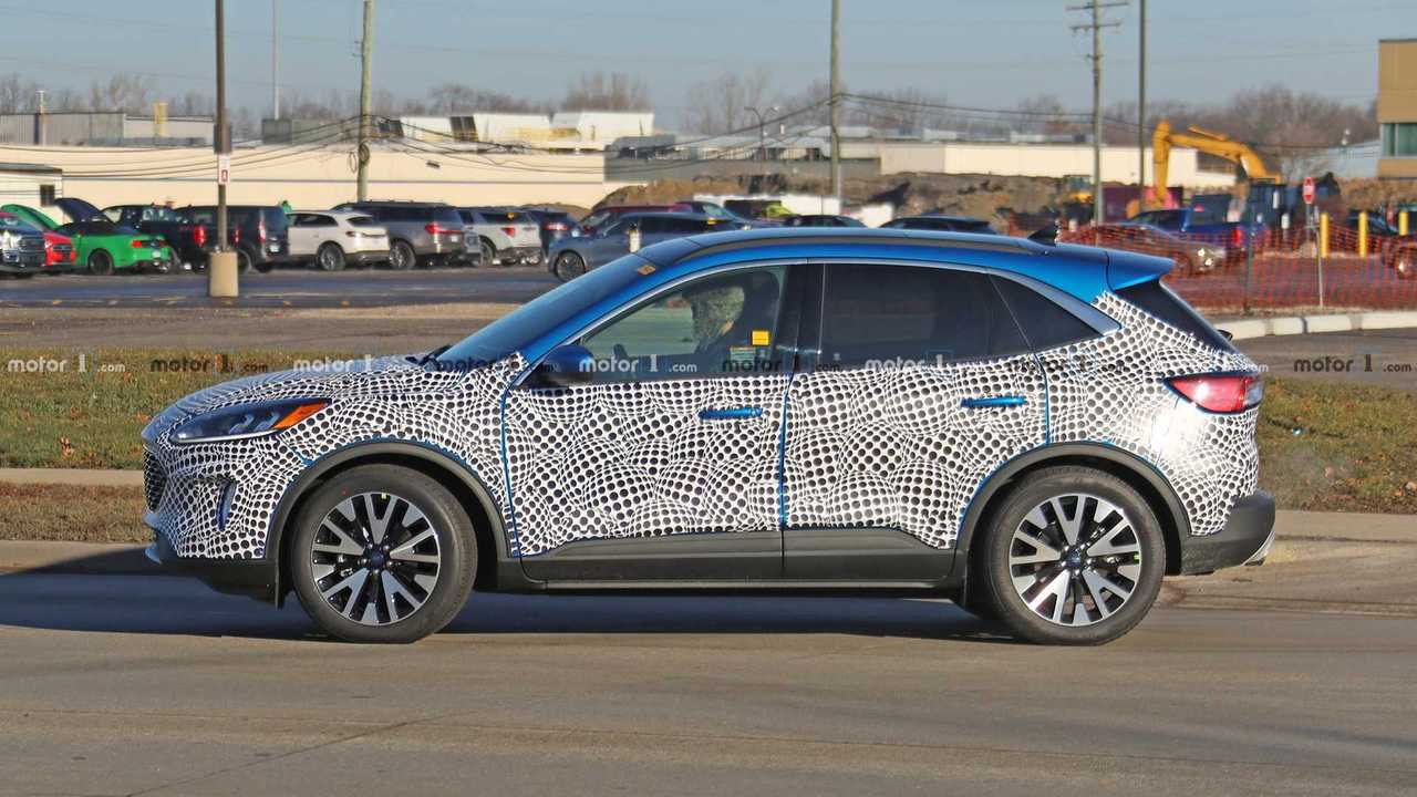Foto do espião do escape de 2020 Ford