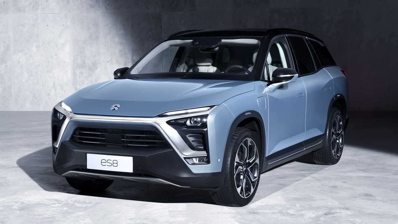 The seven-seat, luxury ES8 electric SUV
