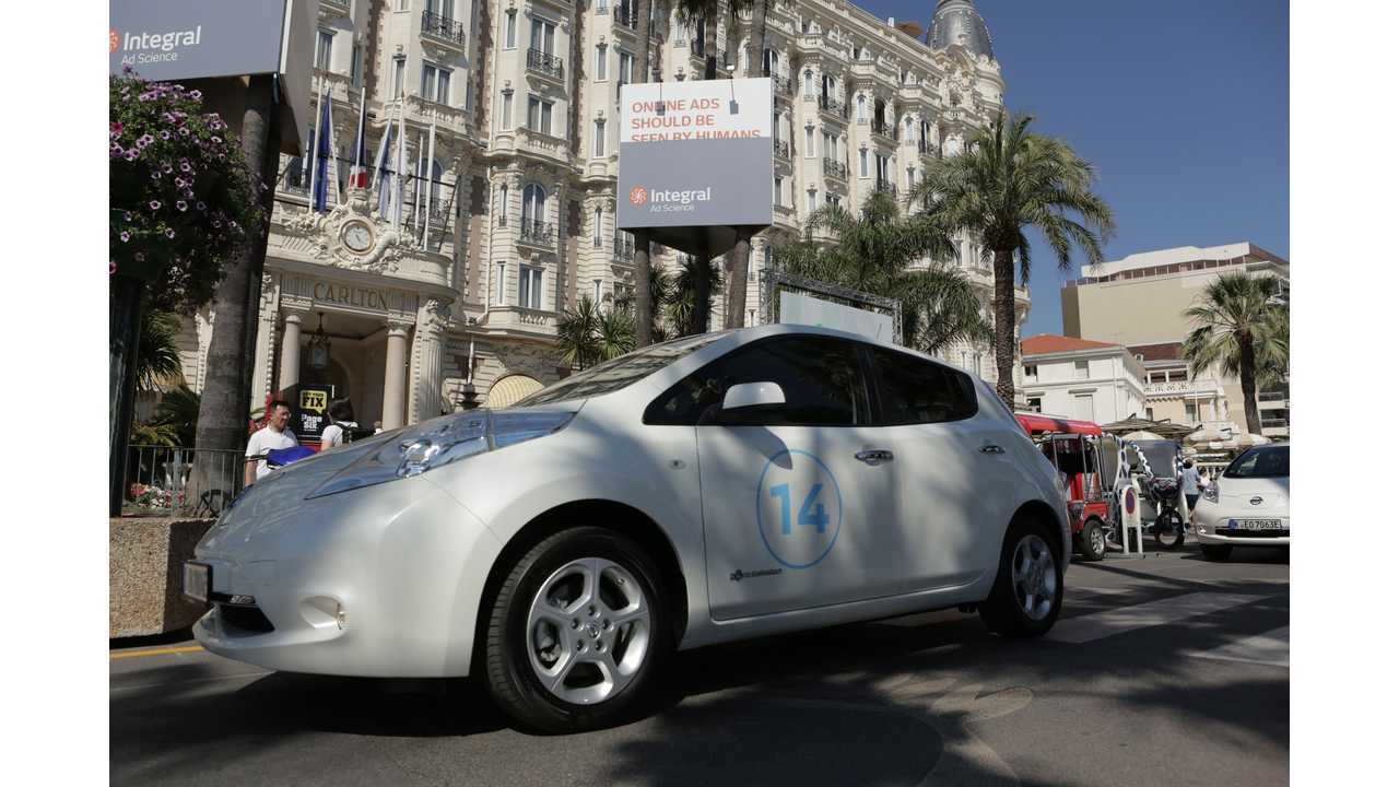 Nissan LEAF Shows Silence Is Golden At The Cannes Lions Festival