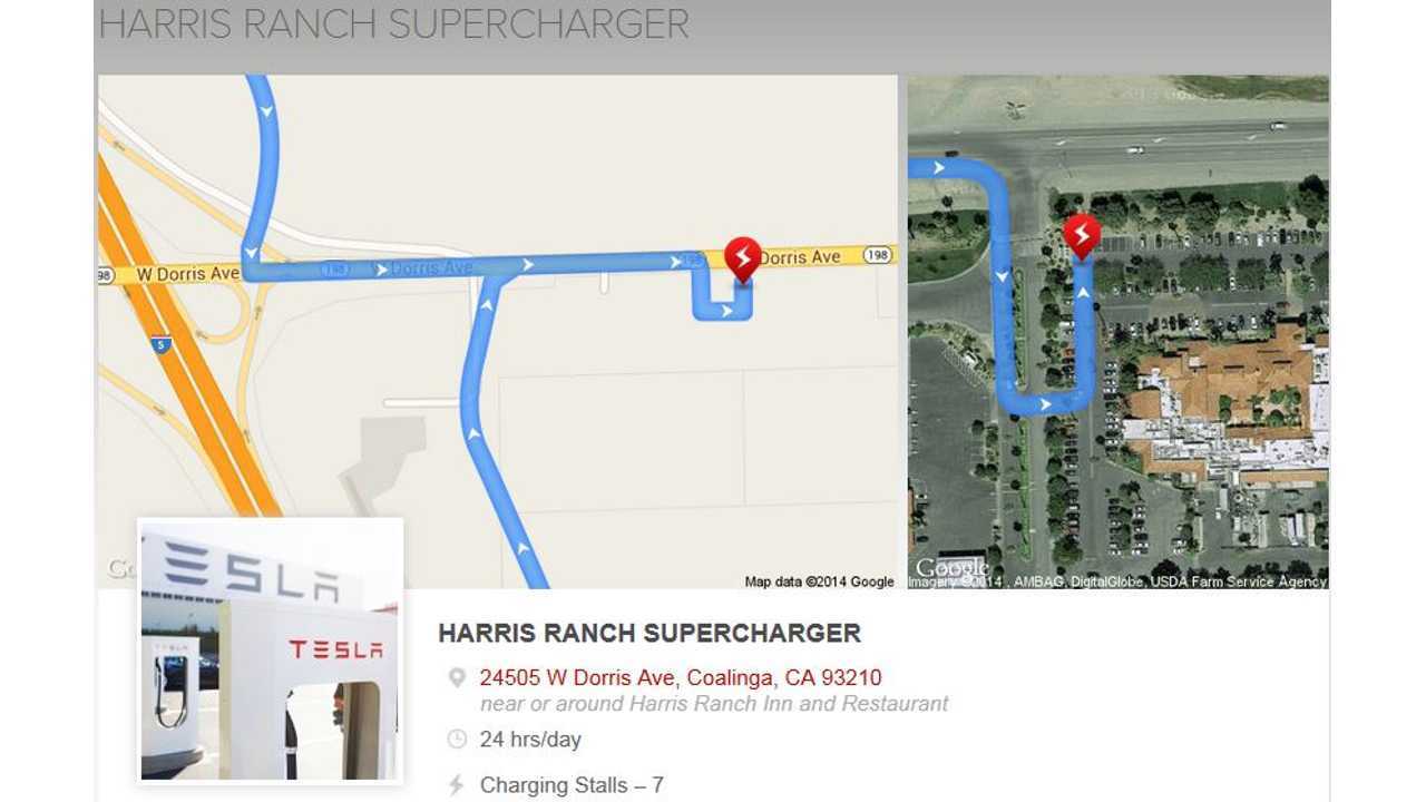 Harris Ranch Supercharger Info
