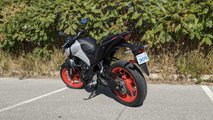 2020 Yamaha MT-03, 3/4 Back, Left