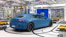 Mercedes EQS production at Factory 56