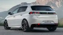 Peugeot 308 2021, render