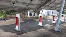 Tesla Supercharger V3 a Roma