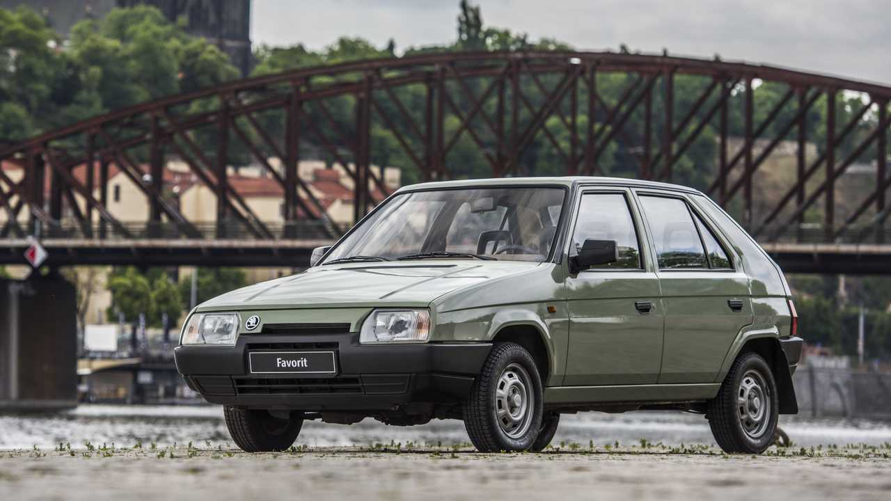 1987 erschien das frontgetriebene Kompaktmodell Favorit. Es war ein Hauptargument für die Übernahme durch VW.