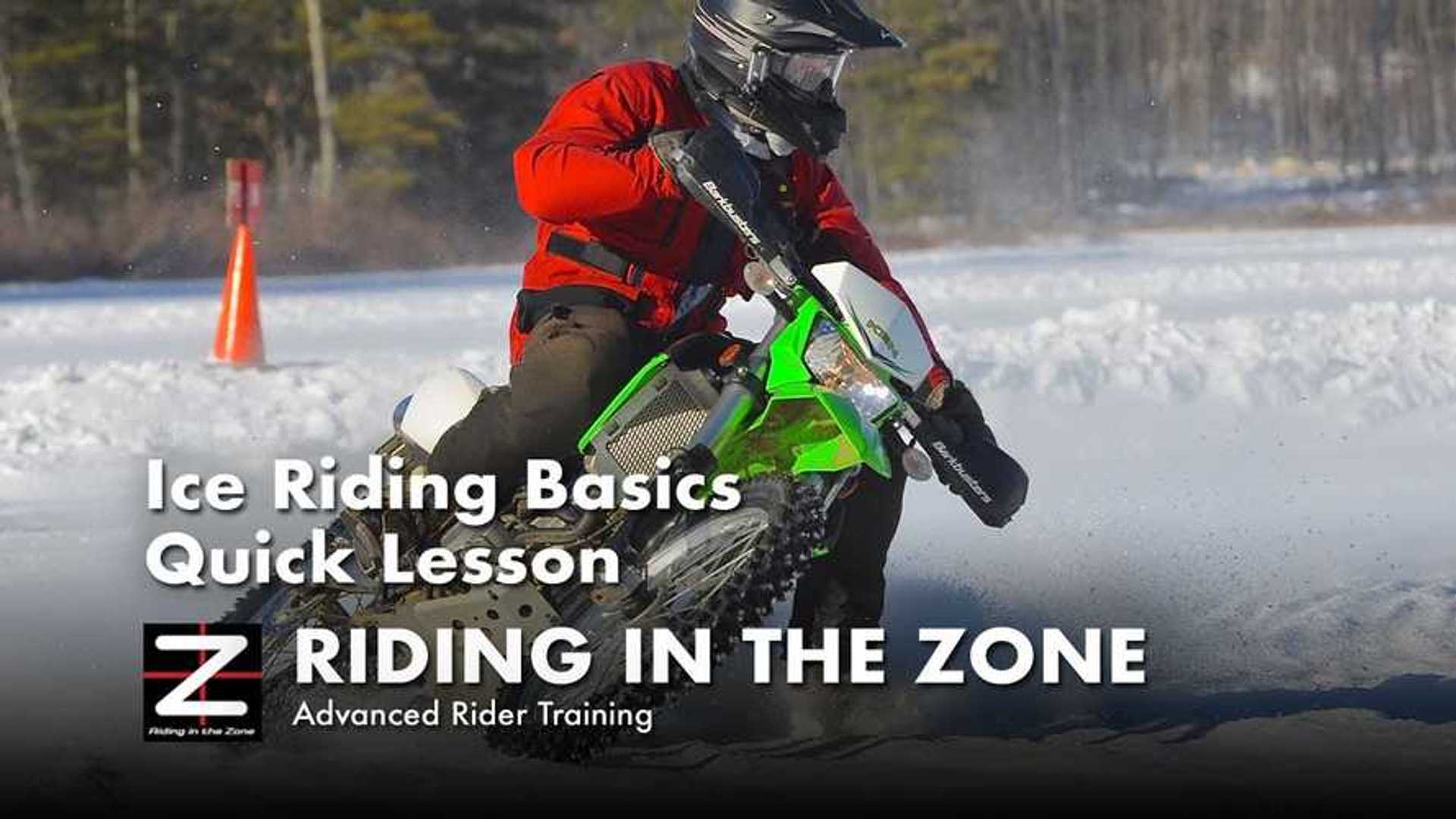 How To Ride A Motorcycle On Ice, And How Not To