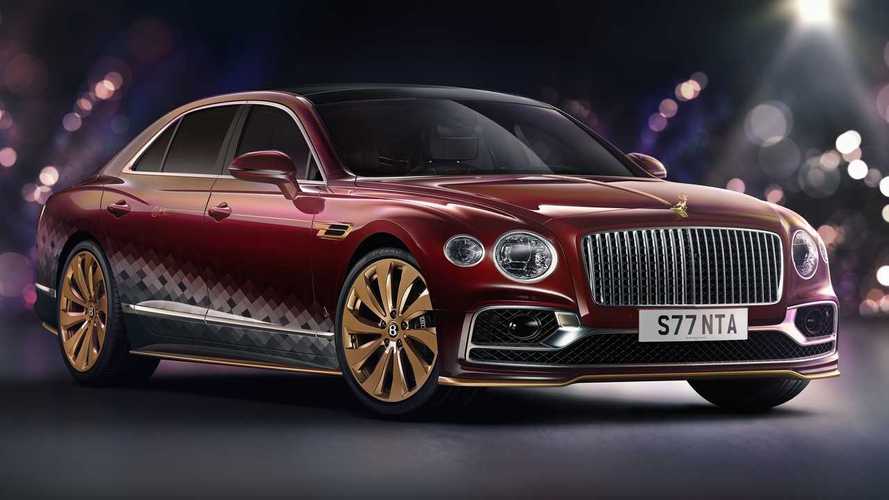 La Bentley Flying Spur di Babbo Natale