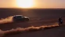 BMW X5 On Monza Desert Track