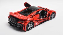 1:8 Scale GTA Spano Lego Model
