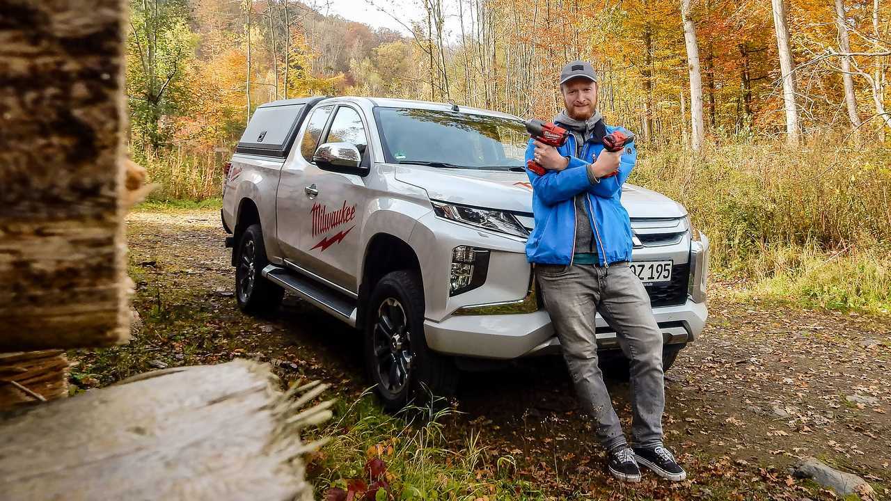 Mitsubishi L200 (2021) mit Milwaukee-Handwerkerausbau