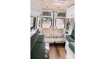 Family Road Trip Custom Camper With Bunk Beds Rear Seating