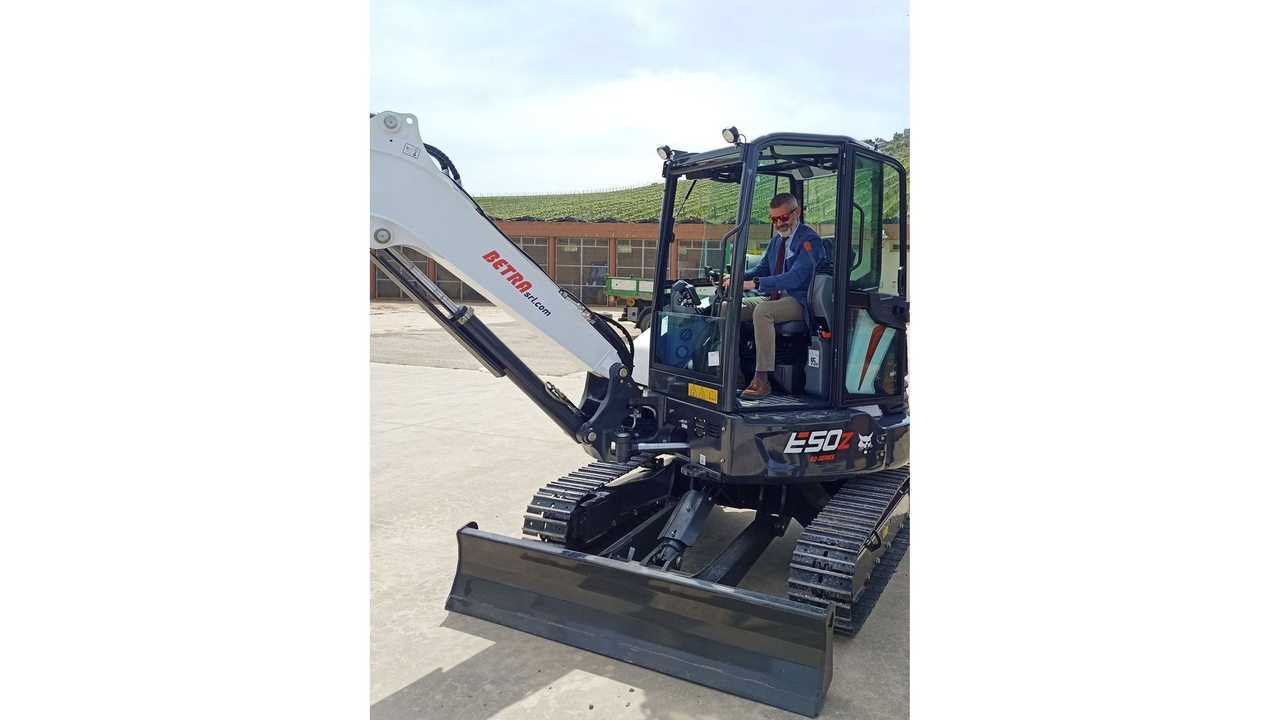 Bobcat E50z vigneto