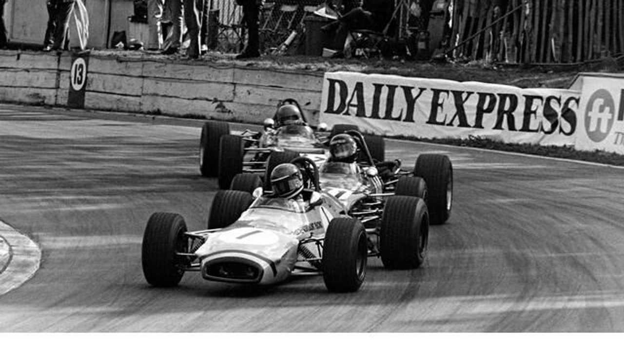 Crystal Palace Pisti 1970 (James Hunt İkinci Sırada)