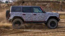 Hafif Kamuflajlı Ford Bronco Raptor