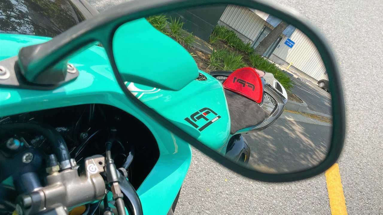 2003 Petronas FP1 - Right Mirror Reflection