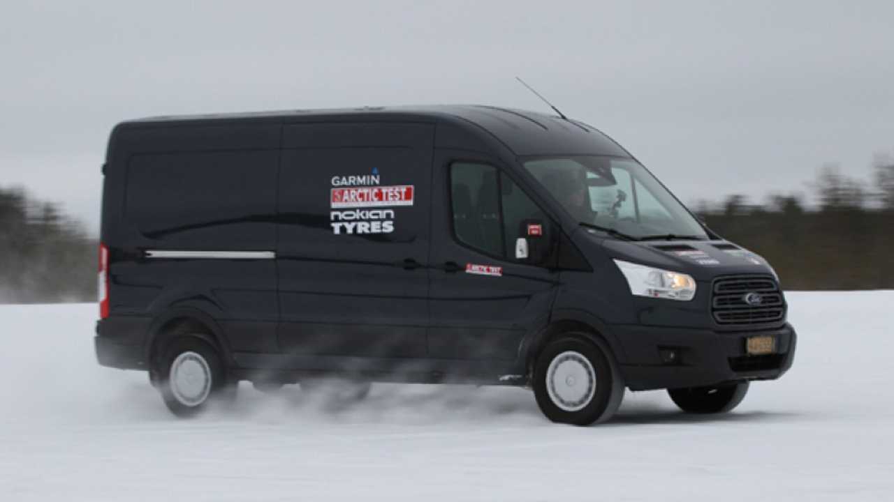 Ford sbanca l'Artic Van Challenge