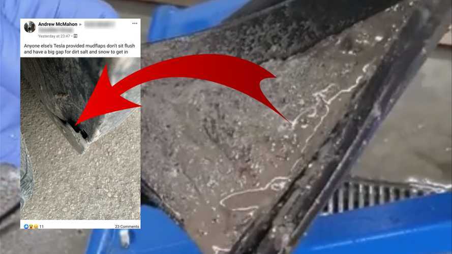 Tesla's Free All-Weather Kit Gaps May Hold Dirt Close To Car Body