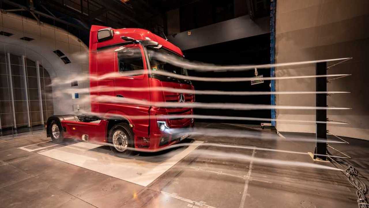 mercedes-benz actros camion aerodinamico