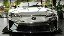 541-Mile Chrome Lexus LFA For Sale