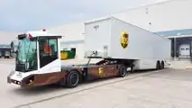 Gaussin electric Trailer and Swap Body Mover (TSBM) in UPS fleet