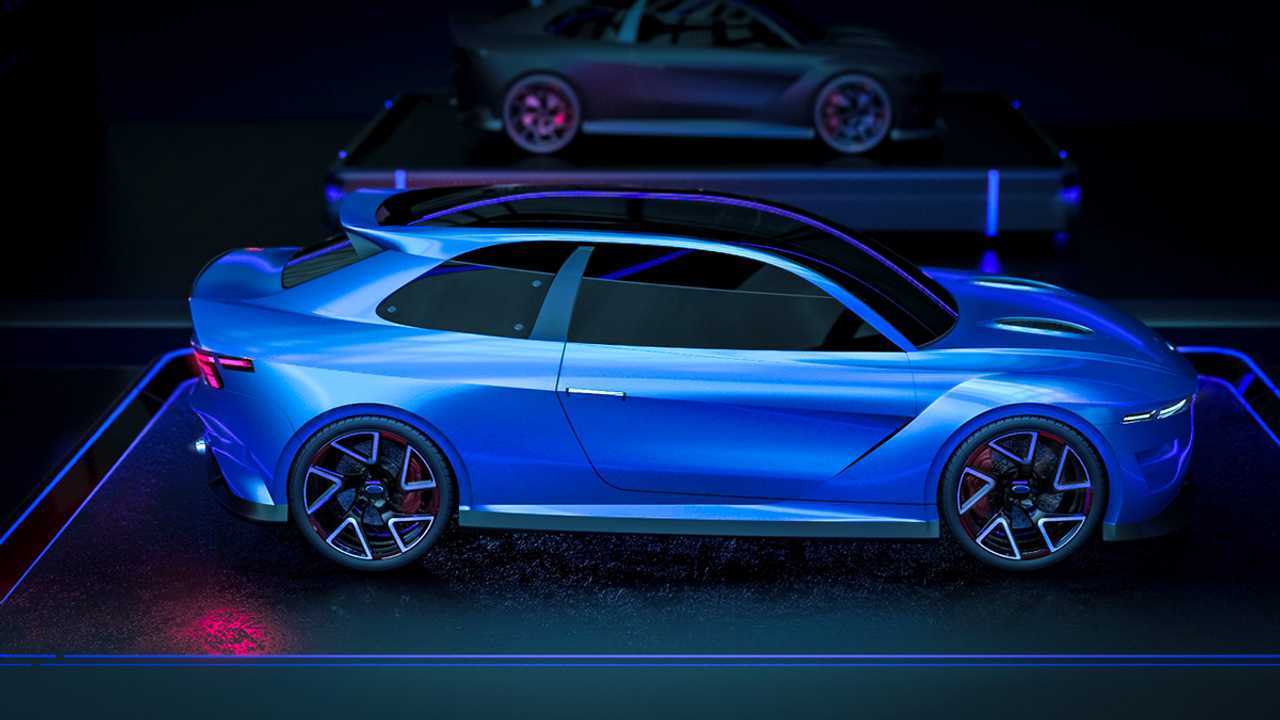 Ford Escort RS Cosworth, render