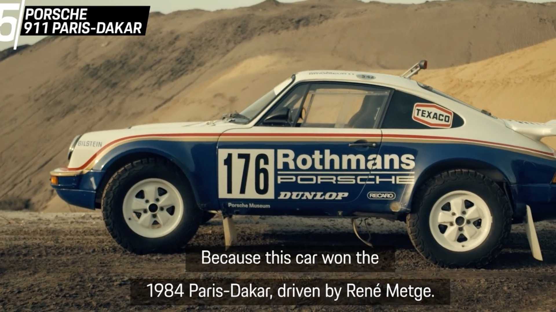 VIDÉO - Porsche présente ses cinq voitures de rallye préférées