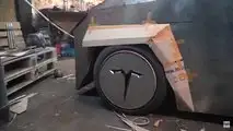 The Russian Cybertruck Has A Lada Samara Soul And Burns Gas