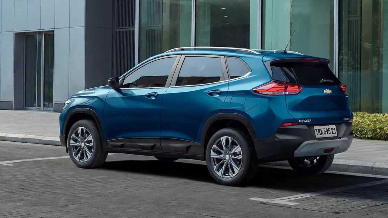 Chevrolet Tracker 2021 - Imagens do site