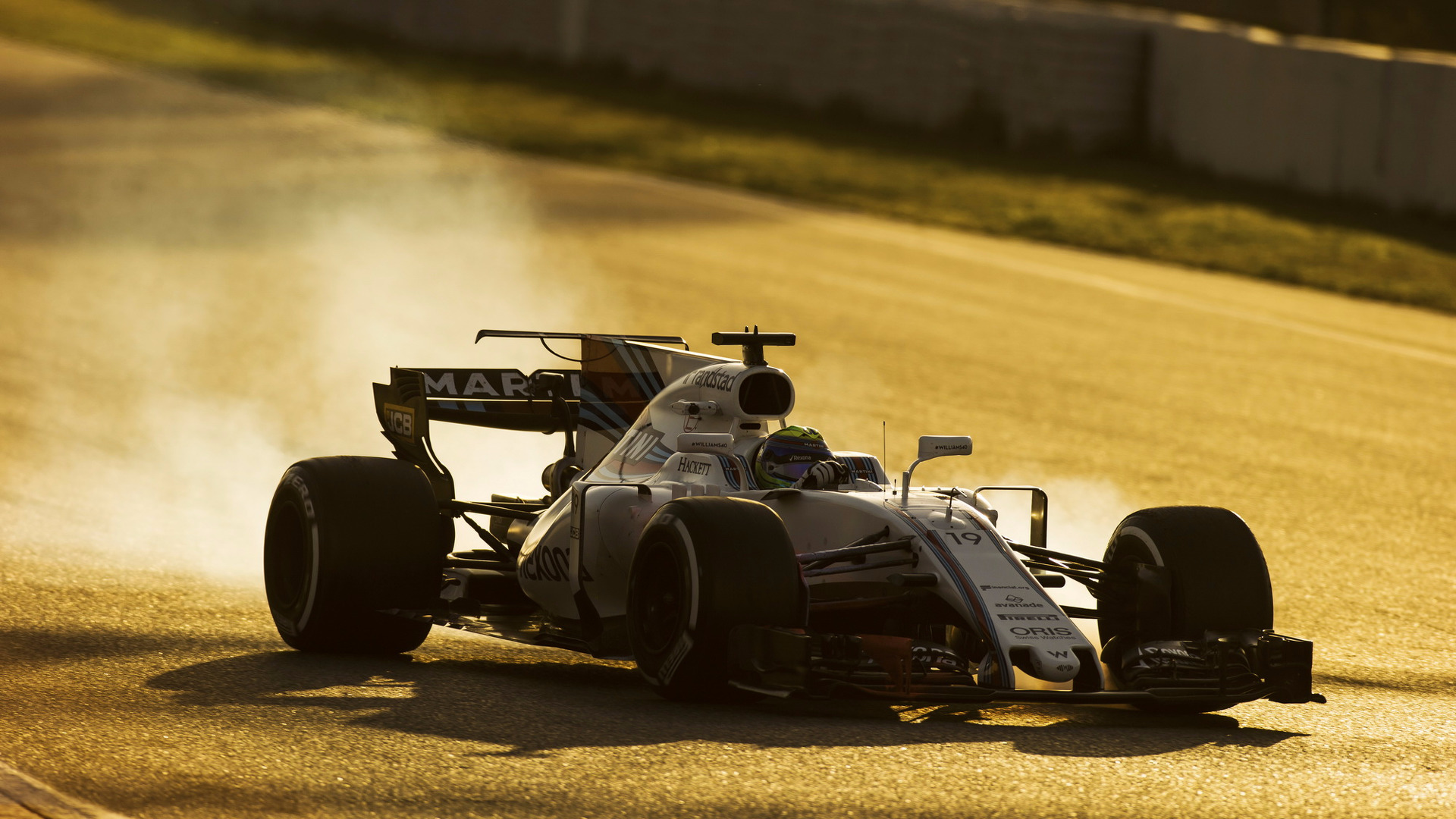 Felipe Massa com sua Williams FW40 nos treinos F1 2017 Fotos