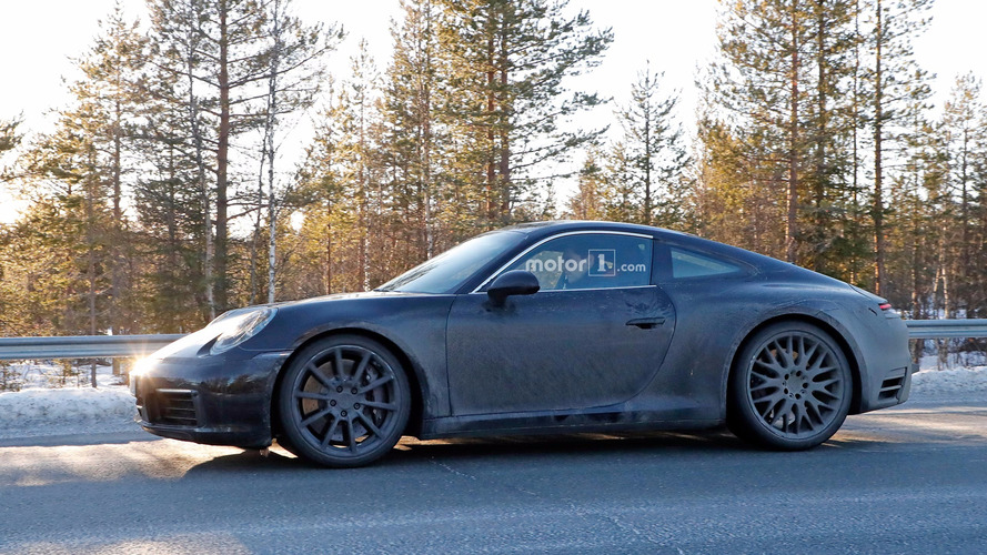 Porsche 911 992 spy photos