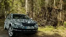 2018 Skoda Karoq kamuflajlı prototip