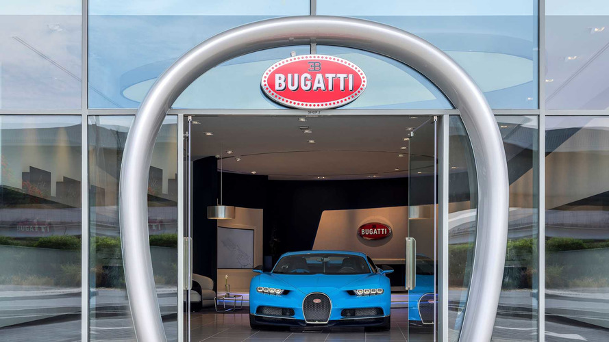 Bugatti showroom Dubaï