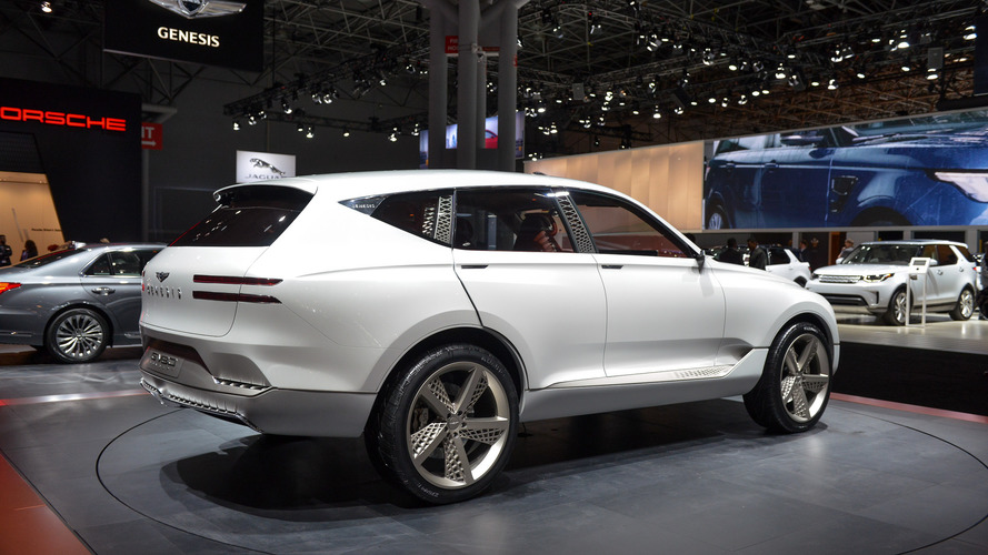 Genesis GV80 Plug-In Fuel Cell Concept - New York 2017