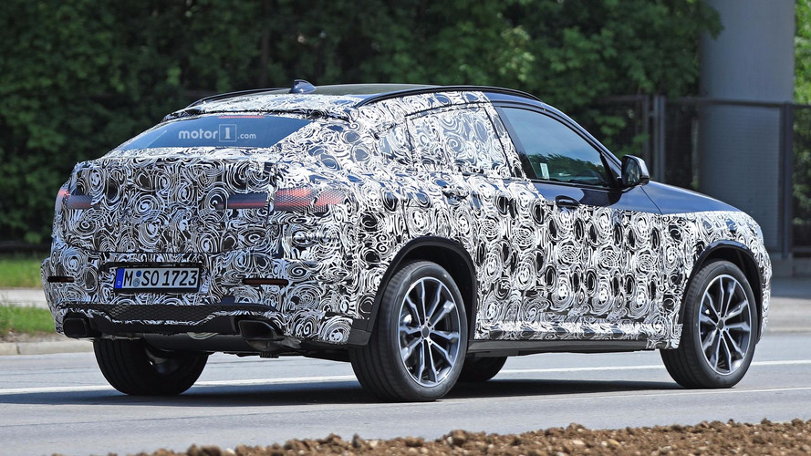 New BMW X4 spy photo