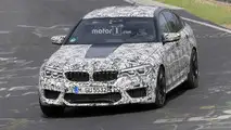 2018 BMW M5 Nürburgring casus fotoğrafları