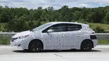 2018 Nissan Leaf casus fotoğrafları