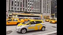 Nissan Leaf, taxi per New York