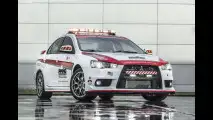 Mitsubishi Outlander e Lancer Evo, auto di sicurezza per la Pikes Peak 2013