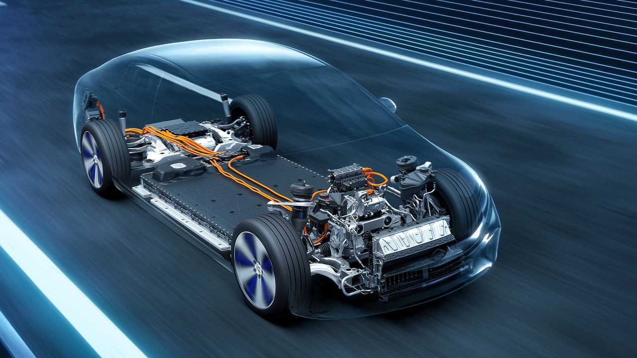 Mercedes EQS: Röntgenbild der neuen Elektro-Limousine