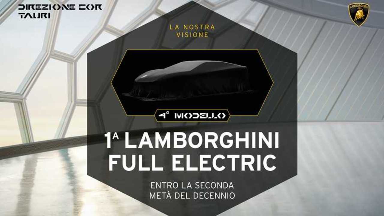 Lamborghini: una supercar elettrica entro la fine del decennio